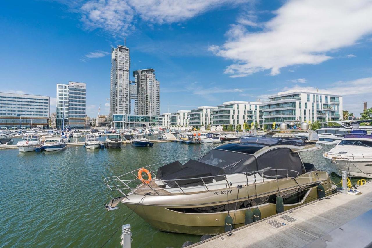 Apartament Faltom 20 Yacht Park Premium Gdynia Bagian luar foto